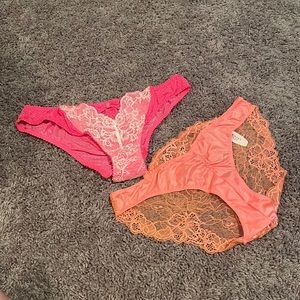 NWT Victoria’s Secret Fancy Bikini Panties Large